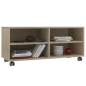 Preview:  TV-Schrank mit Rollen Sonoma-Eiche 90x35x35 cm Holzwerkstoff