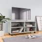 Preview:  TV-Schrank mit Rollen Betongrau 90x35x35 cm Holzwerkstoff