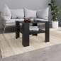 Preview:  Couchtisch Schwarz 60x60x42 cm Holzwerkstoff