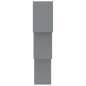 Preview:  Cube Wandregale Grau 68x15x68 cm Holzwerkstoff