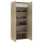 Preview:  Schuhschrank Sonoma-Eiche 80x35,5x180 cm Holzwerkstoff