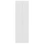 Preview:  Büroschrank Hochglanz-Weiß 60x32x190 cm Holzwerkstoff