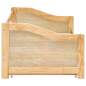 Preview:  Ausziehsofa Bettgestell Kiefernholz 90 x 200 cm