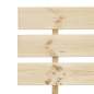 Preview:  Bettgestell Massivholz Kiefer 120 × 200 cm