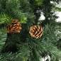 Preview:  Künstlicher Weihnachtsbaum mit Kiefernzapfen Grün 210 cm
