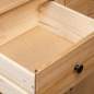 Preview:  Sideboard 135 x 40 x 80 cm Massivholz Panama-Kiefer 