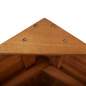 Preview:  Outdoor-Bartisch mit Dach 113x106x217 cm Akazie Massivholz