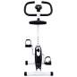 Preview:  Heimtrainer mit Gurtwiderstand Schwarz