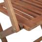Preview:  Klappbare Gartenstühle 4 Stk. Massivholz Akazie