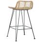 Preview:  Barstühle 2 Stk. Natur Rattan
