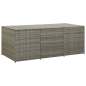 Preview:  Gartenbox Poly Rattan 180x90x70 cm Grau