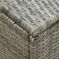 Preview:  Gartenbox Poly Rattan 180x90x70 cm Grau