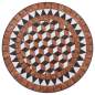 Preview:  Bistrotisch Mosaik Keramik Braun 60 cm