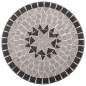Preview:  Mosaik-Bistrotisch Grau 61 cm Keramik