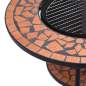 Preview:  Feuertisch Mosaik Keramik Terracotta 68 cm