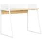 Preview:  Schreibtisch Weiß und Eiche 90x60x88 cm