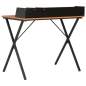Preview:  Schreibtisch Schwarz und Braun 80x50x84 cm
