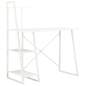 Preview:  Schreibtisch mit Regaleinheit Weiß 102×50×117 cm 
