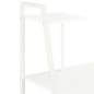 Preview:  Schreibtisch mit Regaleinheit Weiß 102×50×117 cm 