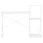 Preview:  Schreibtisch mit Regal Weiß 116×50×93 cm