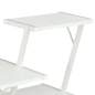 Preview:  Schreibtisch mit Regal Weiß 116×50×93 cm