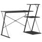 Preview:  Schreibtisch mit Regal Schwarz 116×50×93 cm