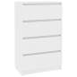 Preview:  Sideboard Weiß 60x35x98,5 cm Holzwerkstoff
