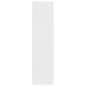 Preview:  Kleiderschrank Weiß 90x52x200 cm Holzwerkstoff