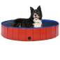Preview: Hundepool Faltbar Rot 160 x 30 cm PVC