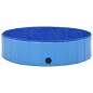Preview: Hundepool Faltbar Blau 120 x 30 cm PVC