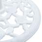 Preview:  Sonnenschirmständer Weiß 12 kg 48 cm Gusseisen 
