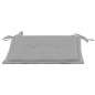 Preview:  Gartenstuhl-Kissen 4 Stk. Grau 40x40x3 cm Oxford-Gewebe