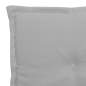 Preview:  Gartenstuhl-Kissen 4 Stk. Grau 40x40x3 cm Oxford-Gewebe