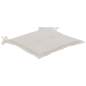 Preview:  Gartenstuhl-Kissen 4 Stk. Creme 40x40x3 cm Oxford-Gewebe