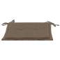 Preview:  Gartenstuhl-Kissen 2 Stk. Taupe 50x50x3 cm Oxford-Gewebe