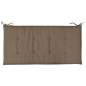 Preview:  Gartenbank-Auflage Taupe 100x50x3 cm Oxford-Gewebe