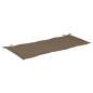 Preview:  Gartenbank-Auflage Taupe 120x50x3 cm Oxford-Gewebe