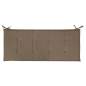 Preview:  Gartenbank-Auflage Taupe 120x50x3 cm Oxford-Gewebe