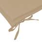 Preview:  Gartenbank-Auflage Beige 100x50x3 cm Oxford-Gewebe