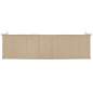 Preview:  Gartenbank-Auflage Beige 180x50x3 cm Oxford-Gewebe