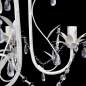 Preview:  Kristall-Deckenleuchte Kronleuchter 2 Stk. Elegantes Weiß