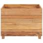 Preview:  Hochbeet 50x40x38 cm Teak Altholz und Stahl