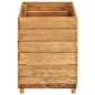 Preview:  Hochbeet 50x40x55 cm Teak Altholz und Stahl