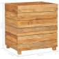 Preview:  Hochbeet 50x40x55 cm Teak Altholz und Stahl