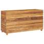 Preview:  Hochbeet 100x40x55 cm Teak Altholz und Stahl