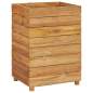 Preview:  Hochbeet 50x40x72 cm Teak Altholz und Stahl