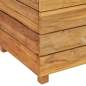 Preview:  Hochbeet 50x40x72 cm Teak Altholz und Stahl