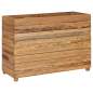 Preview:  Hochbeet 100x40x72 cm Teak Altholz und Stahl