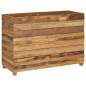 Preview:  Hochbeet 100x40x72 cm Teak Altholz und Stahl