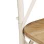Preview:  Esszimmerstühle 6 Stk. Weiß Mango-Massivholz